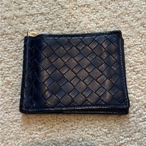 Beautiful Italian leather bought in Italy. Faint SF initials embossed inside.